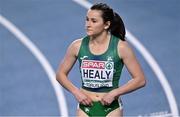 5 March 2021; Phil Healy of Ireland prior to her heat of the Women's 400m during the first session on day one of the European Indoor Athletics Championships at Arena Torun in Torun, Poland. Photo by Sam Barnes/Sportsfile
