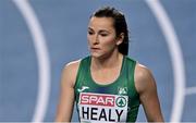 5 March 2021; Phil Healy of Ireland prior to her heat of the Women's 400m during the first session on day one of the European Indoor Athletics Championships at Arena Torun in Torun, Poland. Photo by Sam Barnes/Sportsfile