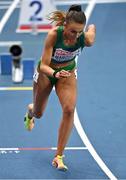 5 March 2021; Sharlene Mawdsley of Ireland competes in the Women's 400m heats during the first session on day one of the European Indoor Athletics Championships at Arena Torun in Torun, Poland. Photo by Sam Barnes/Sportsfile