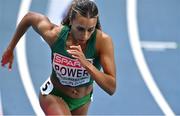 5 March 2021; Nadia Power of Ireland prior to her heat of the Women's 800m during the first session on day one of the European Indoor Athletics Championships at Arena Torun in Torun, Poland. Photo by Sam Barnes/Sportsfile