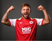 5 March 2021; Paddy Barrett during a St Patrick's Athletics portrait session ahead of the 2021 SSE Airtricity League Premier Division season at Ballyoulster United AFC in Celbridge, Kildare. Photo by Stephen McCarthy/Sportsfile