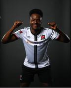 4 March 2021; Ebuka Kwelele during a Dundalk portrait session ahead of the 2021 SSE Airtricity League Premier Division season at Oriel Park in Dundalk, Louth. Photo by Stephen McCarthy/Sportsfile