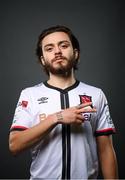 4 March 2021; Jesus Perez during a Dundalk portrait session ahead of the 2021 SSE Airtricity League Premier Division season at Oriel Park in Dundalk, Louth. Photo by Stephen McCarthy/Sportsfile