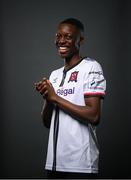 4 March 2021; Val Adedokun during a Dundalk portrait session ahead of the 2021 SSE Airtricity League Premier Division season at Oriel Park in Dundalk, Louth. Photo by Stephen McCarthy/Sportsfile