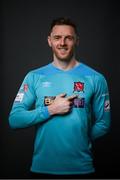 4 March 2021; Goalkeeper Peter Cherrie during a Dundalk portrait session ahead of the 2021 SSE Airtricity League Premier Division season at Oriel Park in Dundalk, Louth. Photo by Stephen McCarthy/Sportsfile