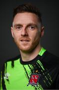 4 March 2021; Goalkeeper Peter Cherrie during a Dundalk portrait session ahead of the 2021 SSE Airtricity League Premier Division season at Oriel Park in Dundalk, Louth. Photo by Stephen McCarthy/Sportsfile