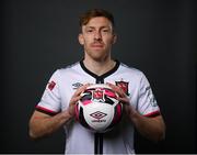 4 March 2021; David McMillan during a Dundalk portrait session ahead of the 2021 SSE Airtricity League Premier Division season at Oriel Park in Dundalk, Louth. Photo by Stephen McCarthy/Sportsfile