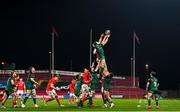 5 March 2021; Ultan Dillane of Connacht and Fineen Wycherley of Munster compete for possession in a line-out during the Guinness PRO14 match between Munster and Connacht at Thomond Park in Limerick. Photo by Ramsey Cardy/Sportsfile