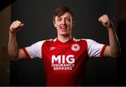 5 March 2021; Chris Forrester during a St Patrick's Athletics portrait session ahead of the 2021 SSE Airtricity League Premier Division season at Ballyoulster United AFC in Celbridge, Kildare. Photo by Stephen McCarthy/Sportsfile