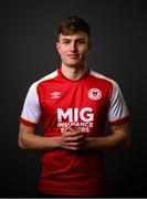 5 March 2021; Cian Kelly during a St Patrick's Athletics portrait session ahead of the 2021 SSE Airtricity League Premier Division season at Ballyoulster United AFC in Celbridge, Kildare. Photo by Stephen McCarthy/Sportsfile