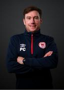 5 March 2021; Assistant manager Patrick Cregg during a St Patrick's Athletics portrait session ahead of the 2021 SSE Airtricity League Premier Division season at Ballyoulster United AFC in Celbridge, Kildare. Photo by Stephen McCarthy/Sportsfile