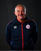 5 March 2021; Manager Noel King during a Shelbourne portrait session ahead of the 2021 SSE Airtricity Women's National League season at Tolka Park in Dublin. Photo by Stephen McCarthy/Sportsfile