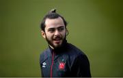 6 March 2021; Jesus Perez of Dundalk before the Jim Malone Cup match between Drogheda United and Dundalk at Head In The Game Park in Drogheda, Louth. Photo by Stephen McCarthy/Sportsfile