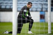 6 March 2021; Dundalk goalkeeper Alessio Abibi during the Jim Malone Cup match between Drogheda United and Dundalk at Head In The Game Park in Drogheda, Louth. Photo by Stephen McCarthy/Sportsfile