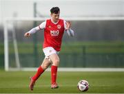 6 March 2021; Jay McClelland of St Patrick’s Athletic during the Pre-Season Friendly match between St Patrick’s Athletic and Cobh Ramblers at the FAI National Training Centre in Abbotstown, Dublin. Photo by Matt Browne/Sportsfile