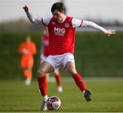6 March 2021; Danny Norris of St Patrick’s Athletic during the Pre-Season Friendly match between St Patrick’s Athletic and Cobh Ramblers at the FAI National Training Centre in Abbotstown, Dublin. Photo by Matt Browne/Sportsfile