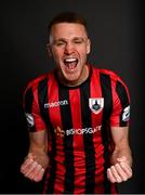 6 March 2021; Michael McDonnell during a Longford Town FC portraits session ahead of the 2021 SSE Airtricity League Premier Division season at Bishopsgate in Longford. Photo by Harry Murphy/Sportsfile