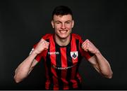 6 March 2021; Callum Warfield during a Longford Town FC portraits session ahead of the 2021 SSE Airtricity League Premier Division season at Bishopsgate in Longford. Photo by Harry Murphy/Sportsfile