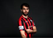 6 March 2021; Conor Davis during a Longford Town FC portraits session ahead of the 2021 SSE Airtricity League Premier Division season at Bishopsgate in Longford. Photo by Harry Murphy/Sportsfile