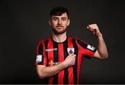 6 March 2021; Aaron Bolger during a Longford Town FC portraits session ahead of the 2021 SSE Airtricity League Premier Division season at Bishopsgate in Longford. Photo by Harry Murphy/Sportsfile