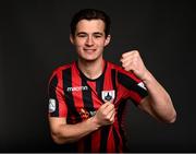 6 March 2021; Aaron Dobbs during a Longford Town FC portraits session ahead of the 2021 SSE Airtricity League Premier Division season at Bishopsgate in Longford. Photo by Harry Murphy/Sportsfile