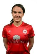 5 March 2021; Ciara Grant during a Shelbourne portrait session ahead of the 2021 SSE Airtricity Women's National League season at Tolka Park in Dublin. Photo by Stephen McCarthy/Sportsfile