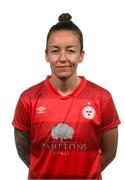 5 March 2021; Pearl Slattery during a Shelbourne portrait session ahead of the 2021 SSE Airtricity Women's National League season at Tolka Park in Dublin. Photo by Stephen McCarthy/Sportsfile