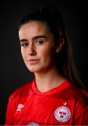 5 March 2021; Alex Kavanagh during a Shelbourne portrait session ahead of the 2021 SSE Airtricity Women's National League season at Tolka Park in Dublin. Photo by Stephen McCarthy/Sportsfile