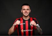 6 March 2021; Dylan Grimes during a Longford Town FC portraits session ahead of the 2021 SSE Airtricity League Premier Division season at Bishopsgate in Longford. Photo by Harry Murphy/Sportsfile