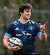 8 March 2021; Thomas Clarkson during Leinster Rugby squad training at UCD in Dublin. Photo by Ramsey Cardy/Sportsfile