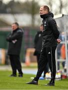 6 March 2021; Cork City manager Colin Healy during the pre-season friendly match between Waterford and Cork City at the RSC in Waterford. Photo by Seb Daly/Sportsfile