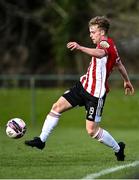 6 March 2021; Marc Walsh of Derry City during the Pre-Season Friendly match between Bohemians and Derry City at the AUL Complex in Clonshaugh, Dublin. Photo by Piaras Ó Mídheach/Sportsfile