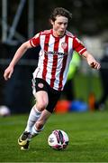 6 March 2021; William Fitzgerald of Derry City during the Pre-Season Friendly match between Bohemians and Derry City at the AUL Complex in Clonshaugh, Dublin. Photo by Piaras Ó Mídheach/Sportsfile