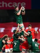 5 March 2021; Gavin Thornbury of Connacht during the Guinness PRO14 match between Munster and Connacht at Thomond Park in Limerick. Photo by David Fitzgerald/Sportsfile