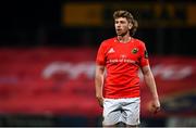 5 March 2021; Ben Healy of Munster during the Guinness PRO14 match between Munster and Connacht at Thomond Park in Limerick. Photo by David Fitzgerald/Sportsfile