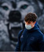 6 March 2021; Tim Corkery of Leinster arrives prior to the Guinness PRO14 match between Ulster and Leinster at Kingspan Stadium in Belfast. Photo by Ramsey Cardy/Sportsfile