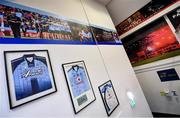 11 March 2021; Bohemian FC have today announced the signing of an 18-year lease at the Dublin City University training facilities in Glasnevin. Pictured is a general view of Bohemian FC wall art at DCU Sport Centre in Glasnevin, Dublin. Photo by Seb Daly/Sportsfile