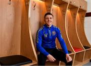 11 March 2021; Bohemian FC have today announced the signing of an 18-year lease at the Dublin City University training facilities in Glasnevin. Pictured in the Bohemian FC dressing room is club captain Keith Buckley, at DCU Sport Centre in Glasnevin, Dublin. Photo by Seb Daly/Sportsfile