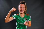 9 March 2021; Lauren Walsh during a Cork City portrait session ahead of the 2021 SSE Airtricity Women's National League season at Bishopstown Stadium in Cork. Photo by Eóin Noonan/Sportsfile