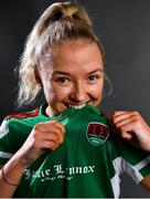 9 March 2021; Lauren Singleton during a Cork City portrait session ahead of the 2021 SSE Airtricity Women's National League season at Bishopstown Stadium in Cork. Photo by Eóin Noonan/Sportsfile