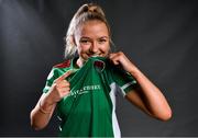 9 March 2021; Lauren Singleton during a Cork City portrait session ahead of the 2021 SSE Airtricity Women's National League season at Bishopstown Stadium in Cork. Photo by Eóin Noonan/Sportsfile