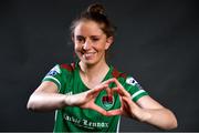 9 March 2021; Katie McCarthy during a Cork City portrait session ahead of the 2021 SSE Airtricity Women's National League season at Bishopstown Stadium in Cork. Photo by Eóin Noonan/Sportsfile