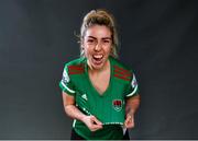 9 March 2021; Nathalie O'Brien during a Cork City portrait session ahead of the 2021 SSE Airtricity Women's National League season at Bishopstown Stadium in Cork. Photo by Eóin Noonan/Sportsfile