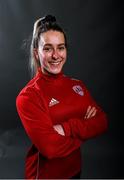 9 March 2021; Student Athletic Therapist Alexa Banaghan during a Cork City portrait session ahead of the 2021 SSE Airtricity Women's National League season at Bishopstown Stadium in Cork.  Photo by Eóin Noonan/Sportsfile