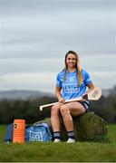 10 March 2021; Dublin Camogie star Ali Twomey is photographed in Castleknock to help launch the new virtual AIG Health Plus portal which offers free membership at www.aig.ie/dubgym for all Dublin GAA club players and members to a unique physiotherapy-led fitness and health online resource that includes virtual gym membership. Photo by Seb Daly/Sportsfile