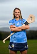 10 March 2021; Dublin Camogie star Ali Twomey is photographed in Castleknock to help launch the new virtual AIG Health Plus portal which offers free membership at www.aig.ie/dubgym for all Dublin GAA club players and members to a unique physiotherapy-led fitness and health online resource that includes virtual gym membership. Photo by Seb Daly/Sportsfile