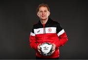 11 March 2021; Manager Liam Buckley during a Sligo Rovers FC portrait session ahead of the 2021 SSE Airtricity League Premier Division season at The Showgrounds in Sligo. Photo by Harry Murphy/Sportsfile