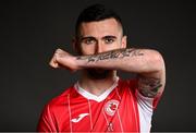 11 March 2021; Robbie McCourt during a Sligo Rovers FC portrait session ahead of the 2021 SSE Airtricity League Premier Division season at The Showgrounds in Sligo. Photo by Harry Murphy/Sportsfile