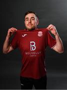 11 March 2021; James McCarthy during a Cobh Ramblers FC portrait session ahead of the 2021 SSE Airtricity League First Division season at Mayfield United FC in Cork.  Photo by Eóin Noonan/Sportsfile