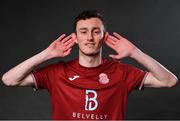 11 March 2021; Lee Devitt during a Cobh Ramblers FC portrait session ahead of the 2021 SSE Airtricity League First Division season at Mayfield United FC in Cork.  Photo by Eóin Noonan/Sportsfile